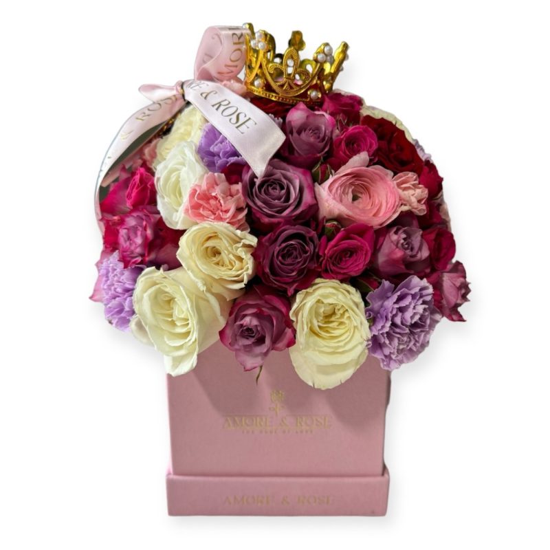 Vanna Velvet - Square Box Floral Mix